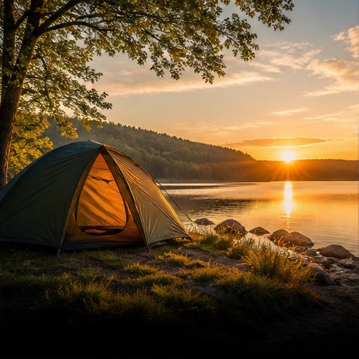 Camping am See